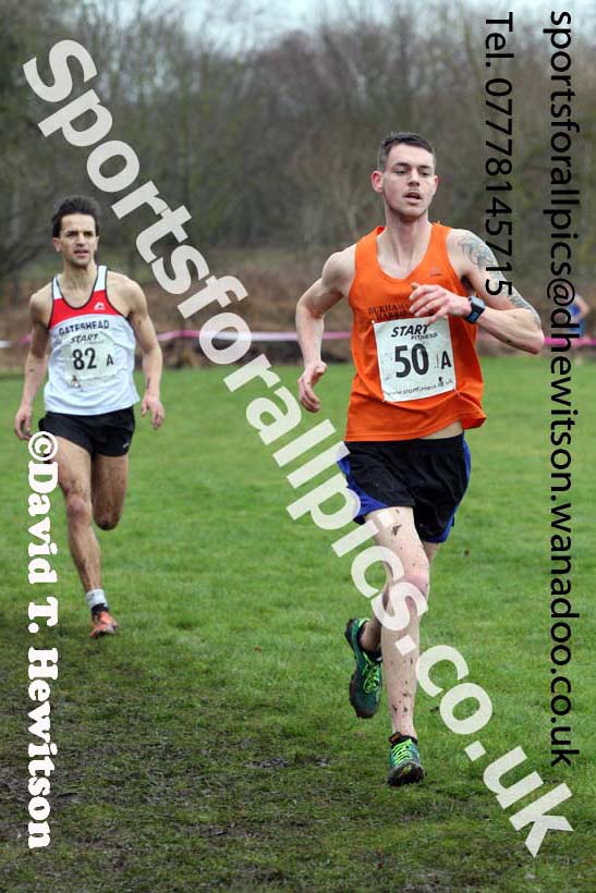 Senior mens Durham Cathedral Cross Country Relays, Maiden Castle, Durham. Photo: David T. Hewitson/Sports for All Pics